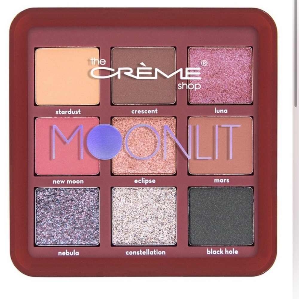 NEW THE CRÈME SHOP 9 color palette MOONLIT